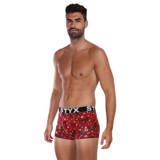 Herenboxershort Styx kunst sport rubberen zombie (G1451)