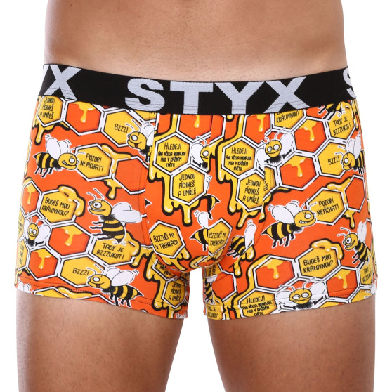 Herenboxershort Styx kunst sport rubber bijen (G1654)