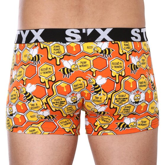 Herenboxershort Styx kunst sport rubber bijen (G1654)