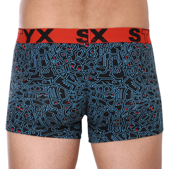 Herenboxershort Styx kunst sport rubber doodle (G1256)