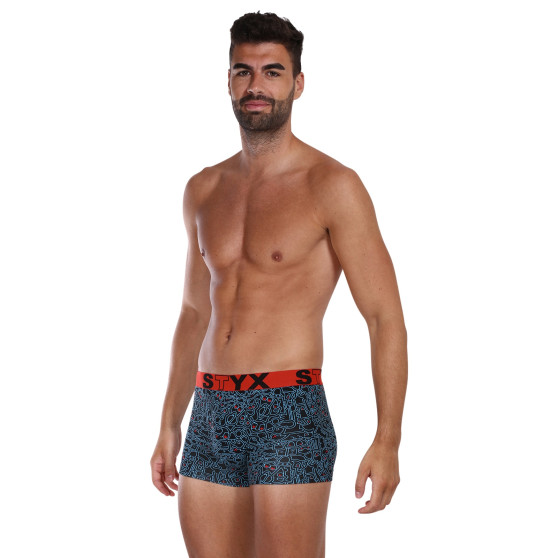 Herenboxershort Styx kunst sport rubber doodle (G1256)