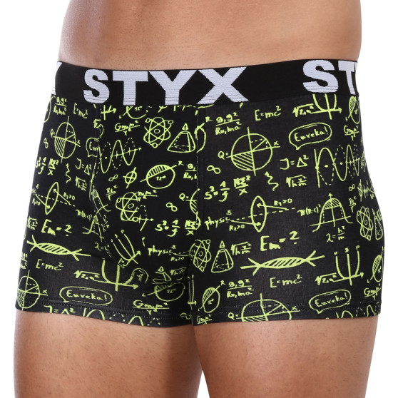 Heren boxershorts Styx kunst sport rubber natuurkunde (G1652)