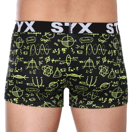 Heren boxershorts Styx kunst sport rubber natuurkunde (G1652)