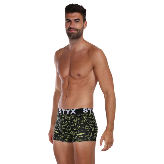 Heren boxershorts Styx kunst sport rubber natuurkunde (G1652)