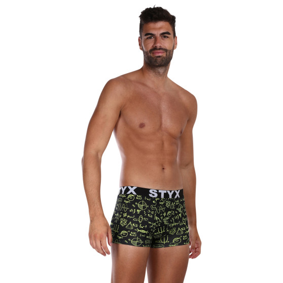 Heren boxershorts Styx kunst sport rubber natuurkunde (G1652)