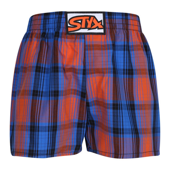 Kindershort Styx klassiek elastisch meerkleurig (J1006)