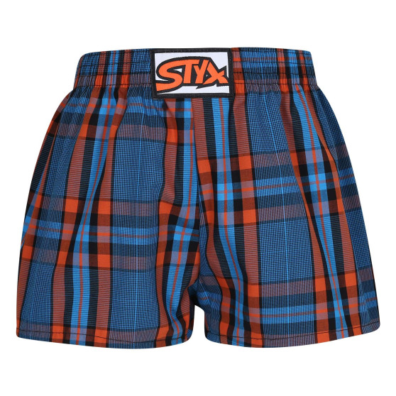 Kindershort Styx klassiek elastisch meerkleurig (J1010)