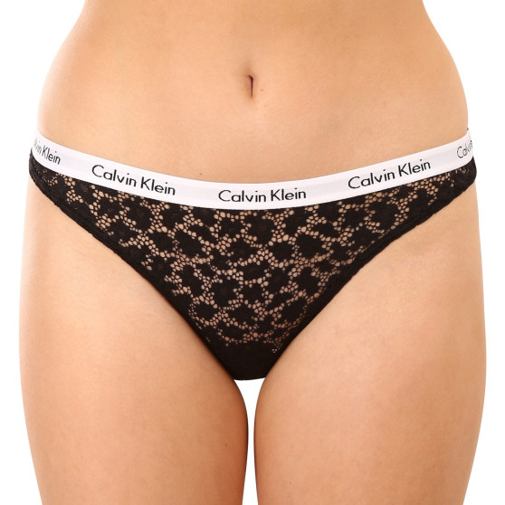 3PACK Dames slip Calvin Klein oversized multicolour (QD3975E-BP7)