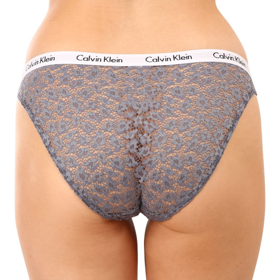 3PACK Dames slip Calvin Klein oversized multicolour (QD3975E-BP7)