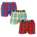 3PACK Herenboxershort Styx sport elastisch meerkleurig (3B10123)