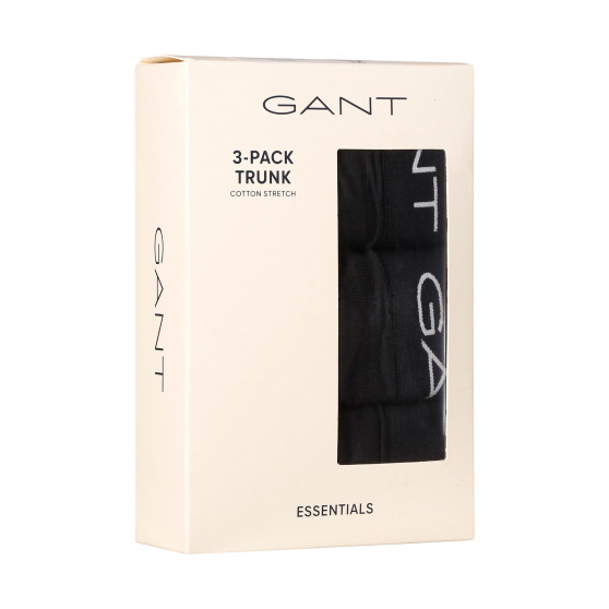 3PACK herenboxershort Gant zwart (900013003-005)