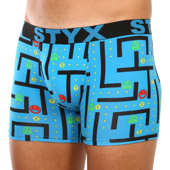 Heren boxershorts Styx lange kunst sport rubber spel (U1259)