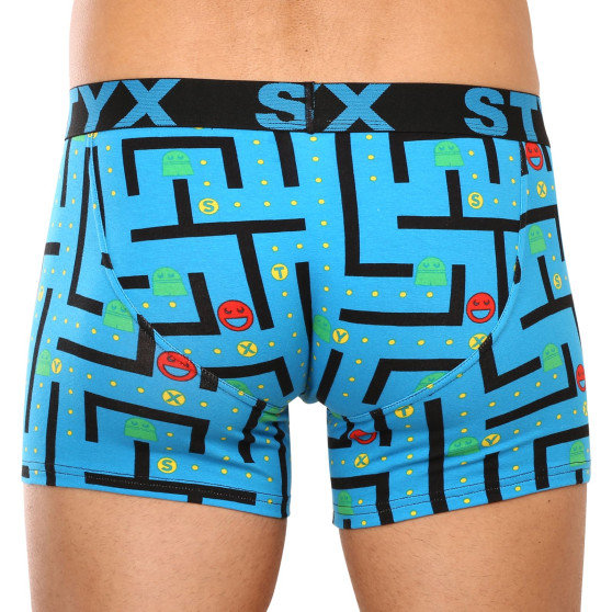 Heren boxershorts Styx lange kunst sport rubber spel (U1259)