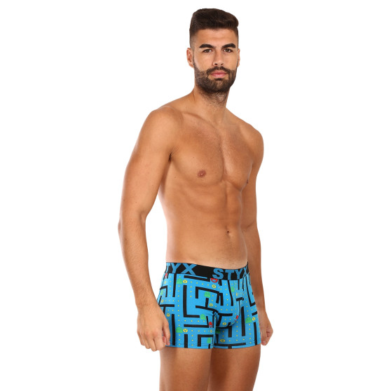 Heren boxershorts Styx lange kunst sport rubber spel (U1259)