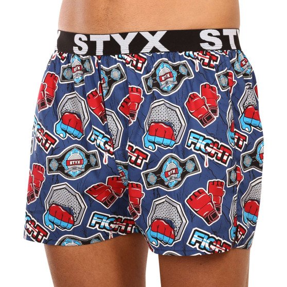 Herenboxershort Styx kunst sport rubber gevecht (B1556)