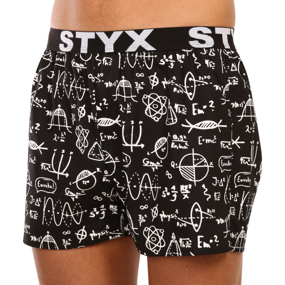 Herenboxershort Styx kunst sport rubber natuurkunde (B1652)