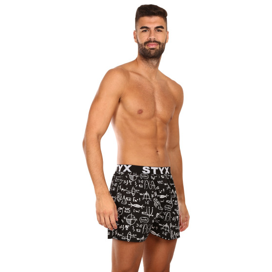 Herenboxershort Styx kunst sport rubber natuurkunde (B1652)