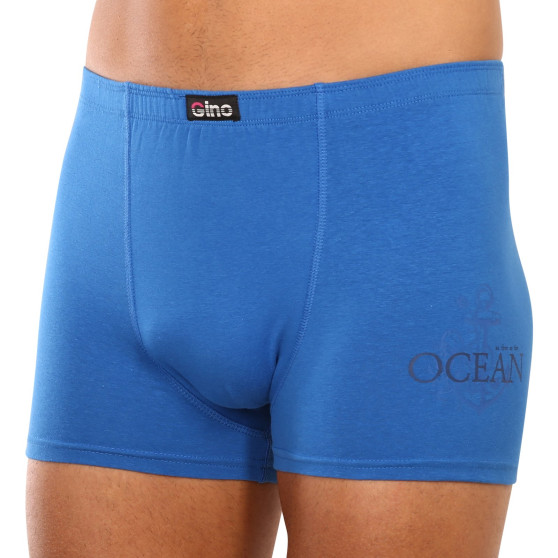 Herenboxershort Gino blauw (73115)