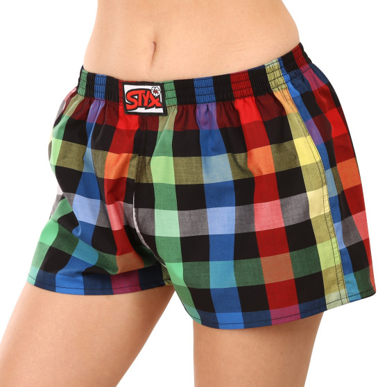 Damesboxershorts Styx klassiek elastisch meerkleurig (K1012)