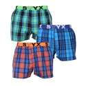 3PACK Herenboxershort Styx sport elastisch meerkleurig (3B10456)