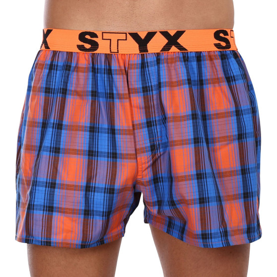 3PACK Herenboxershort Styx sport elastisch meerkleurig (3B10456)