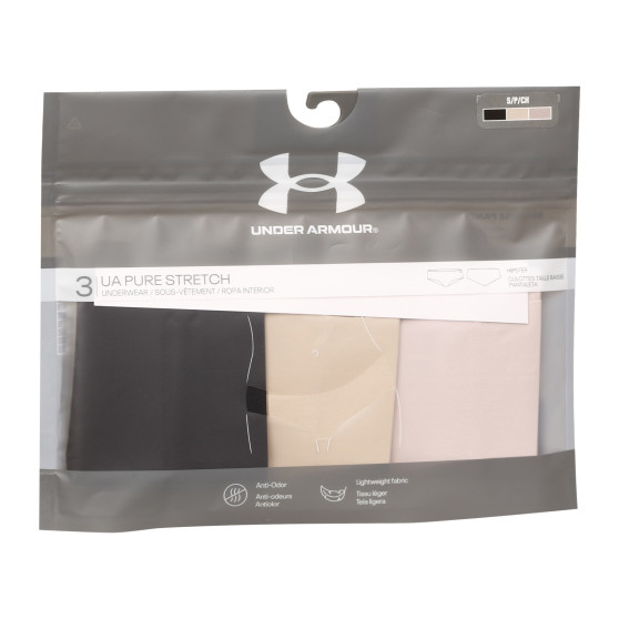 3PACK Dames slip Under Armour veelkleurig (1325616 004)