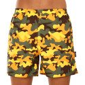 Herenhomeshort met zakken Styx camouflage geel (D1559)