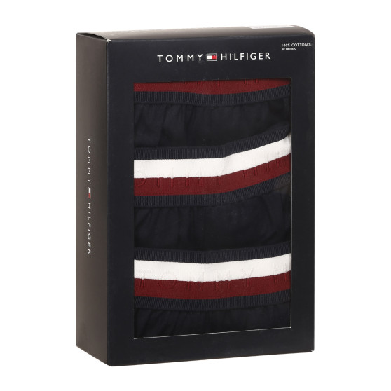 3PACK Herenboxershort Tommy Hilfiger donkerblauw (UM0UM03121 0XO)