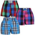 3PACK kindershort Styx classic elastisch meerkleurig (3J10789)