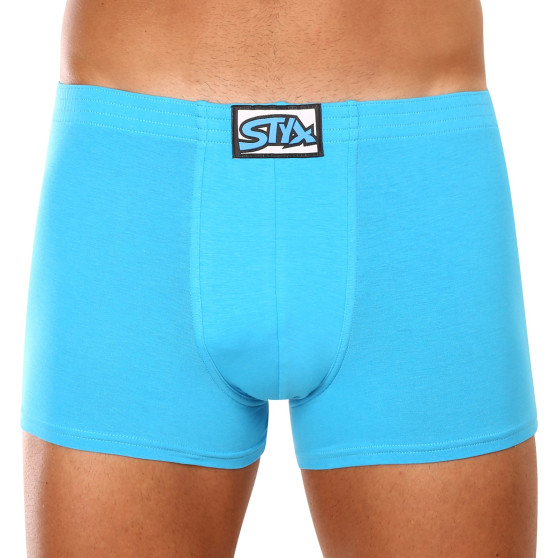 Herenboxershort Styx classic rubber lichtblauw (Q1169)