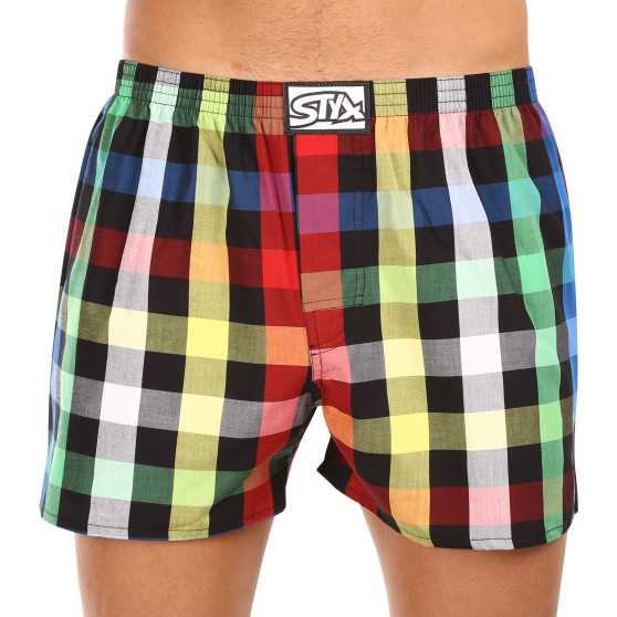 Herenboxershort Styx klassiek elastisch meerkleurig (A1012)