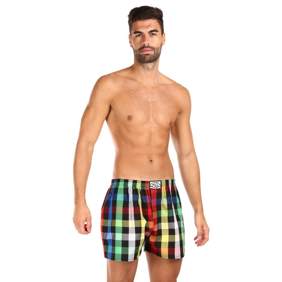 Herenboxershort Styx klassiek elastisch meerkleurig (A1012)