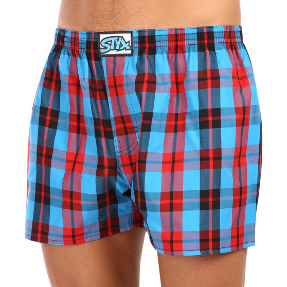 Herenboxershort Styx klassiek elastisch meerkleurig (A1013)