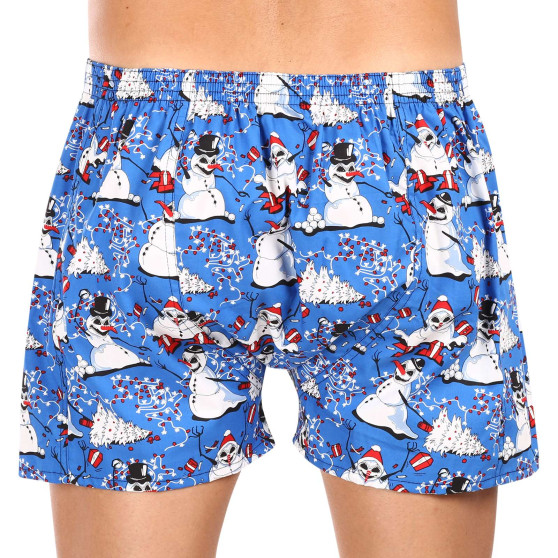 Herenboxershort Styx art classic rubber christmas snowmen (A1751)