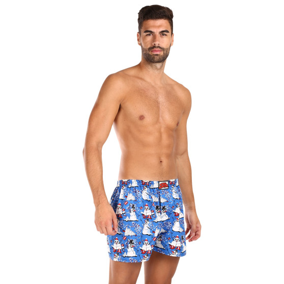 Herenboxershort Styx art classic rubber christmas snowmen (A1751)