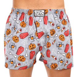 Herenboxershort Styx kunst klassieke rubberen Halloween doodskist (A1752)