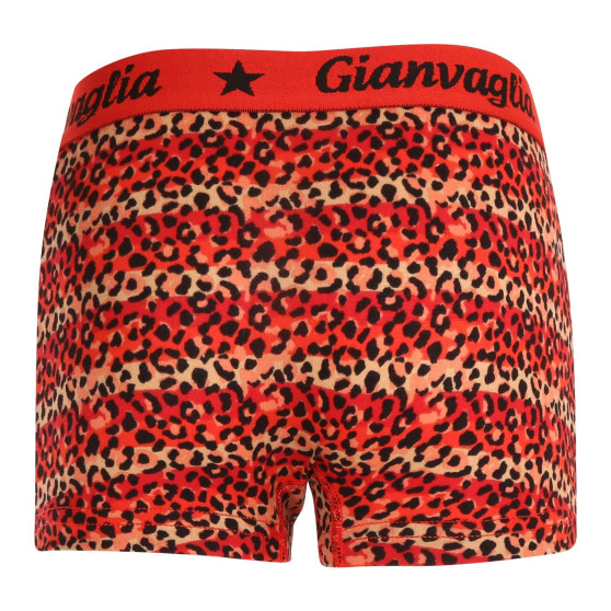 Meisjesboxerslip met pijp Gianvaglia rood (813)