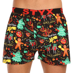 Herenboxershort Styx kunst sport rubberen kerstversiering (B1754)