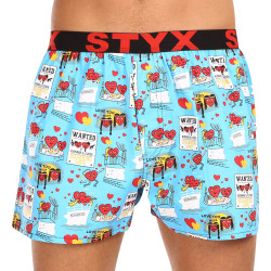 Herenboxershort Styx kunst sport elastisch Valentijnsdag paren (B1756)