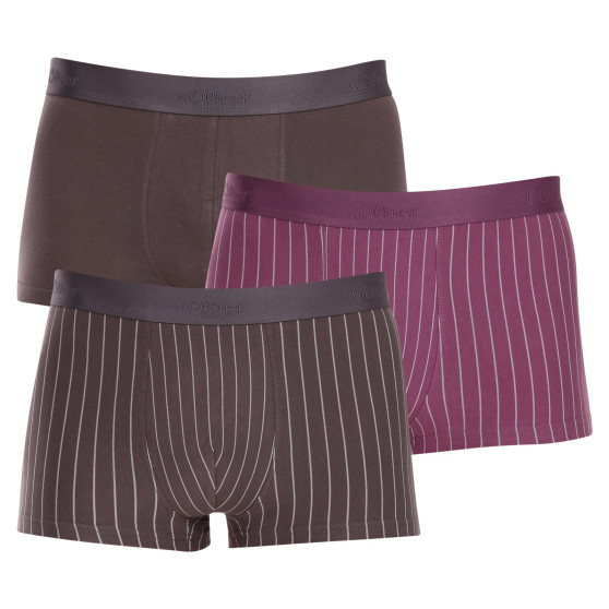 3PACK herenboxershort S.Oliver veelkleurig (NH-40H-83934721)