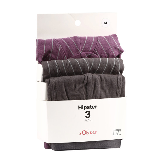 3PACK herenboxershort S.Oliver veelkleurig (NH-40H-83934721)