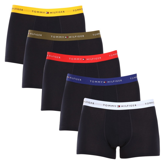 5PACK herenboxershort Tommy Hilfiger zwart (UM0UM03061 0W9)