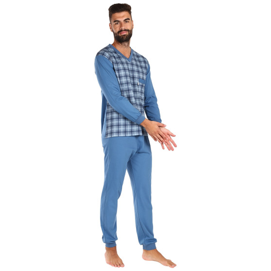 Herenpyjama Foltýn oversized blauw (FPDN16)