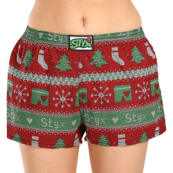 Damesboxershorts Styx kunst klassieke elastische kerst gebreid (K1658)