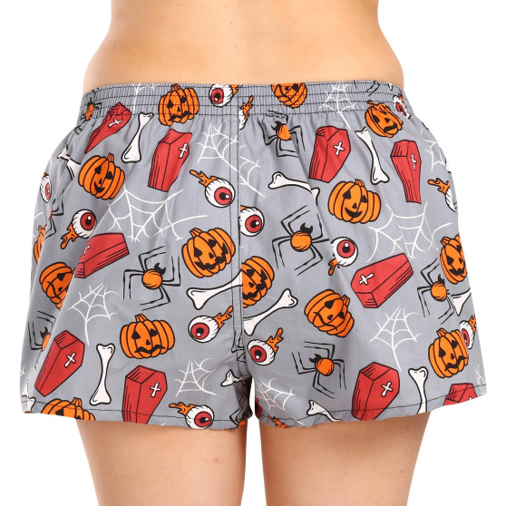 Damesboxershorts Styx kunst klassieke rubberen Halloween doodskist (K1752)