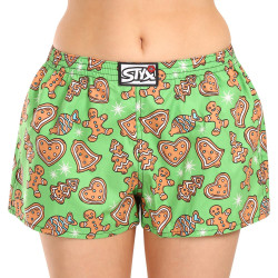 Damesboxershorts Styx art classic rubber Christmas gingerbread (K1753)