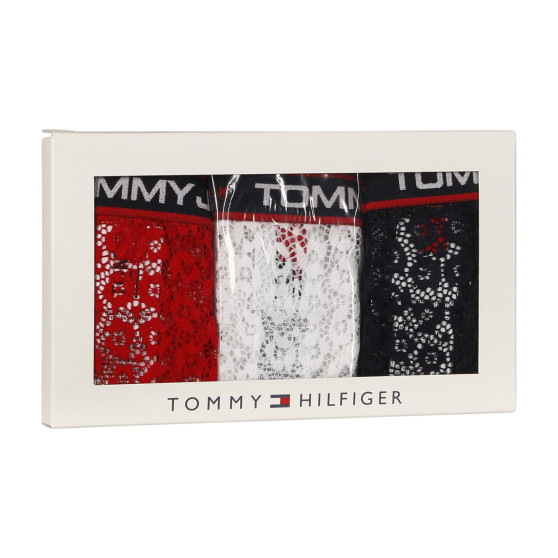 3PACK dames string Tommy Hilfiger veelkleurig (UW0UW04714 0WE)