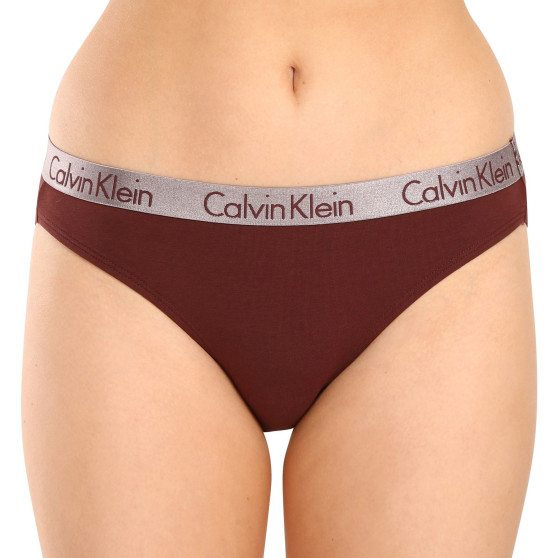 3PACK Dames slip Calvin Klein veelkleurig (QD3561E-IIL)