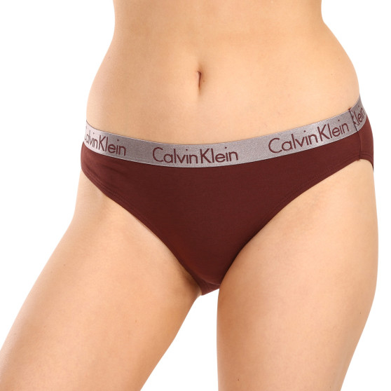 3PACK Dames slip Calvin Klein veelkleurig (QD3561E-IIL)