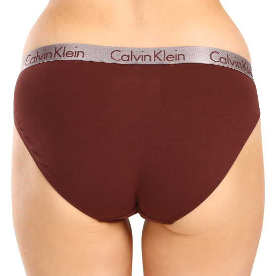 3PACK Dames slip Calvin Klein veelkleurig (QD3561E-IIL)